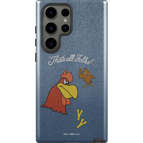 Looney Tunes Foghorn Leghorn Thats All Folks Galaxy S23 Ultra Pro Case