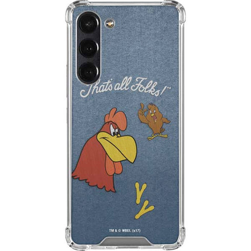 Looney Tunes Foghorn Leghorn Thats All Folks Galaxy S24 FE Clear Case