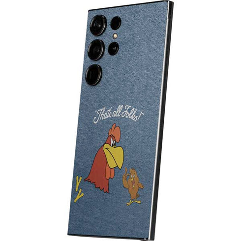 Looney Tunes Foghorn Leghorn Thats All Folks Galaxy S25 Ultra Skin