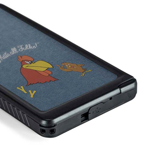 Looney Tunes Foghorn Leghorn Thats All Folks Galaxy S24 Ultra Waterproof Case