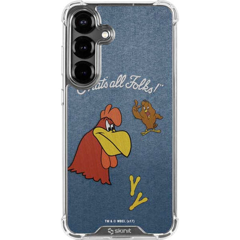 Looney Tunes Foghorn Leghorn Thats All Folks Galaxy S26 Clear Case