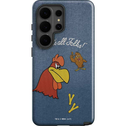 Looney Tunes Foghorn Leghorn Thats All Folks Galaxy S26 Ultra Impact Case
