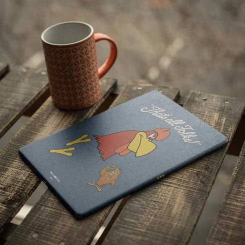 Looney Tunes Foghorn Leghorn Thats All Folks iPad Skins
