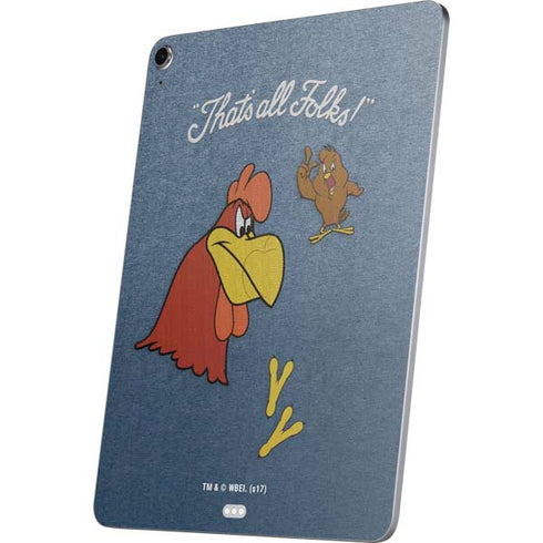 Looney Tunes Foghorn Leghorn Thats All Folks Apple iPad Air Skin