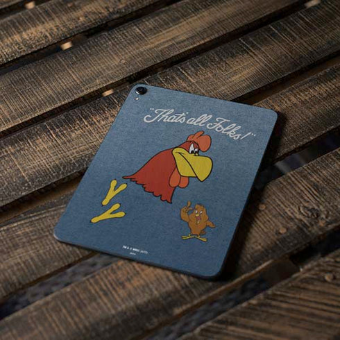 Looney Tunes Foghorn Leghorn Thats All Folks Apple iPad Pro Skin