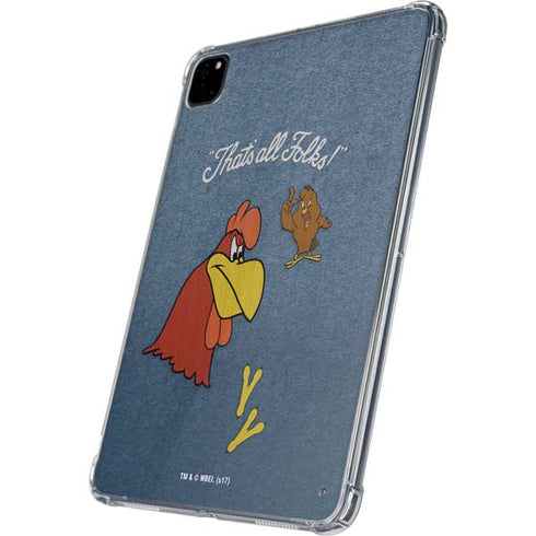 Looney Tunes Foghorn Leghorn Thats All Folks iPad Pro 11in (2024) Clear Case