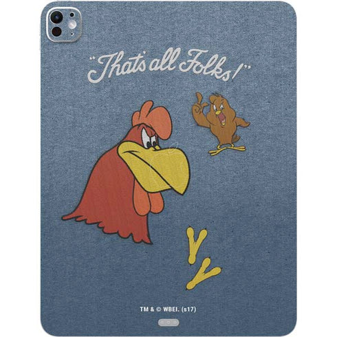 Looney Tunes Foghorn Leghorn Thats All Folks iPad Pro 13in M4 (2024) Skin