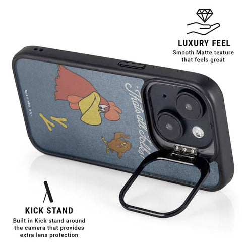 Looney Tunes Foghorn Leghorn Thats All Folks iPhone 15 Kickstand Case