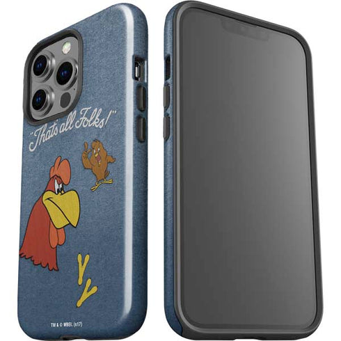 Looney Tunes Foghorn Leghorn Thats All Folks iPhone 15 Pro Impact Case