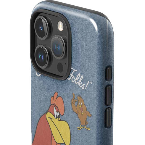 Looney Tunes Foghorn Leghorn Thats All Folks iPhone 16 Pro Impact Case