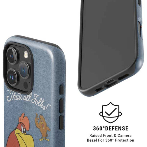 Looney Tunes Foghorn Leghorn Thats All Folks iPhone 16 Pro Magsafe Impact Case