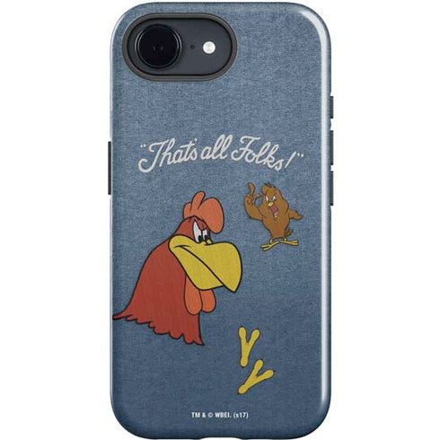 Looney Tunes Foghorn Leghorn Thats All Folks iPhone 16e Impact Case