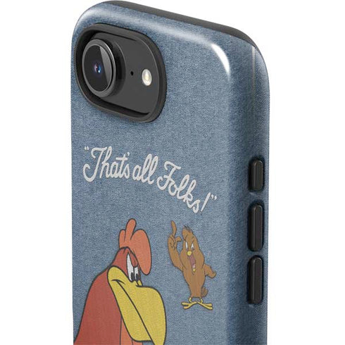 Looney Tunes Foghorn Leghorn Thats All Folks iPhone 16e Impact Case