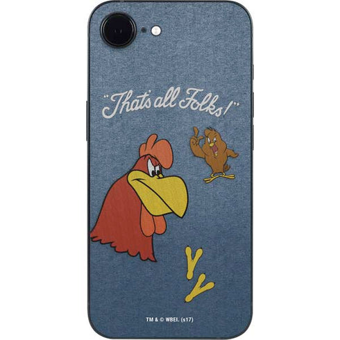 Looney Tunes Foghorn Leghorn Thats All Folks iPhone 16e Skin
