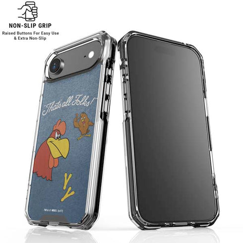 Looney Tunes Foghorn Leghorn Thats All Folks iPhone 17 Air Clear Case