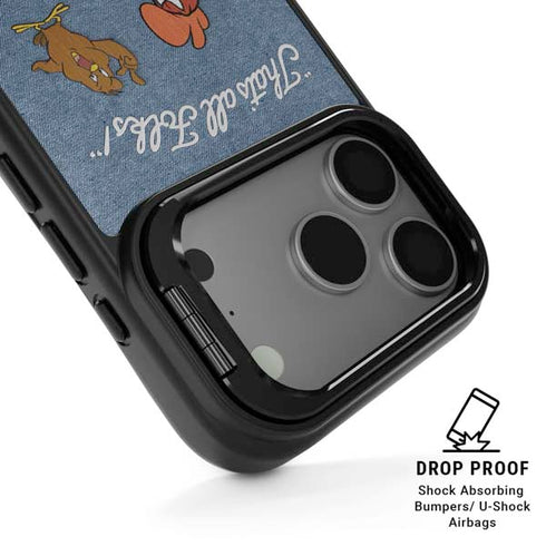 Looney Tunes Foghorn Leghorn Thats All Folks iPhone 17 Pro Kickstand Case