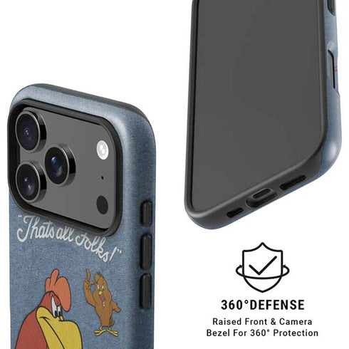 Looney Tunes Foghorn Leghorn Thats All Folks iPhone 17 Pro Magsafe Impact Case