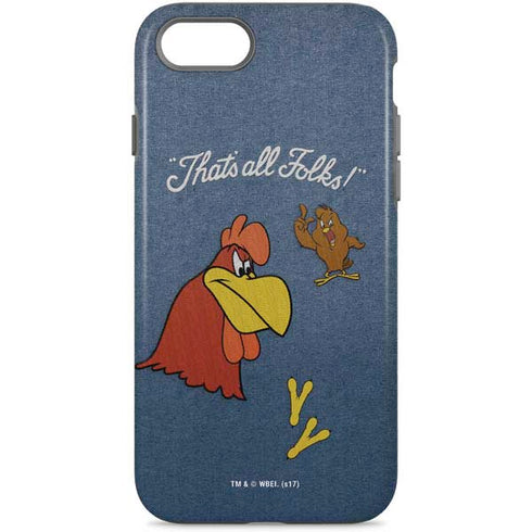 Looney Tunes Foghorn Leghorn Thats All Folks iPhone Cases