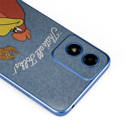 Looney Tunes Foghorn Leghorn Thats All Folks Moto G Play 4G (2024) Skin