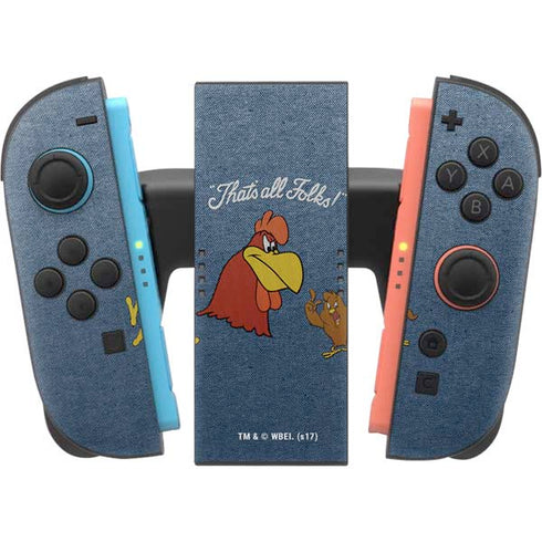 Looney Tunes Foghorn Leghorn Thats All Folks Nintendo Switch 2 (2025) Joy-Con Controller Skin