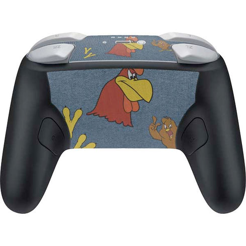 Looney Tunes Foghorn Leghorn Thats All Folks Nintendo Switch 2 (2025) Pro Controller Skin
