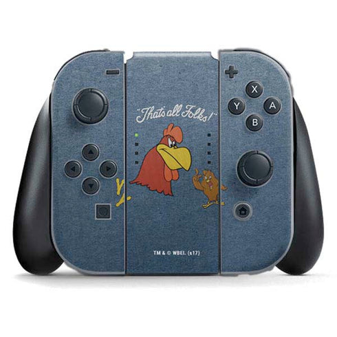 Looney Tunes Foghorn Leghorn Thats All Folks Nintendo Skins