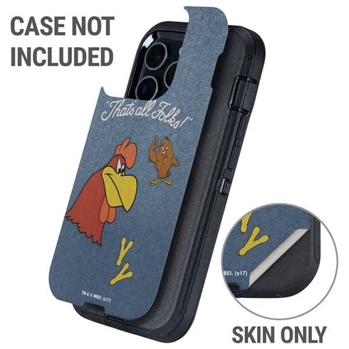 Looney Tunes Foghorn Leghorn Thats All Folks Otterbox Defender iPhone Skin
