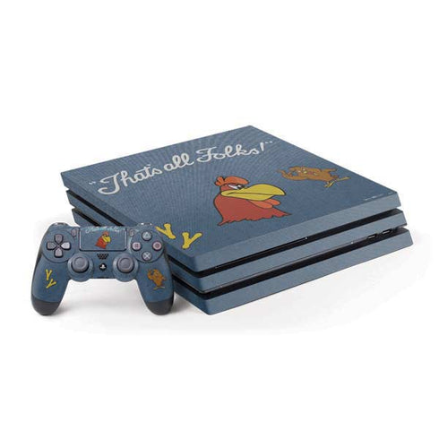 Looney Tunes Foghorn Leghorn Thats All Folks PlayStation PS4 Skins