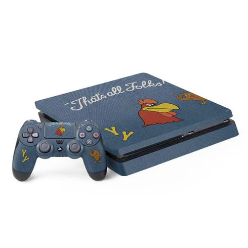 Looney Tunes Foghorn Leghorn Thats All Folks PlayStation PS4 Skins