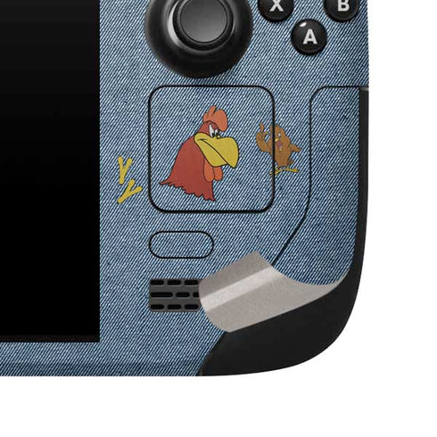 Looney Tunes Foghorn Leghorn Thats All Folks Steam Deck Handheld Gaming Computer Skin