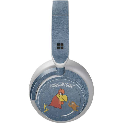 Looney Tunes Foghorn Leghorn Thats All Folks Surface Headphones Skin