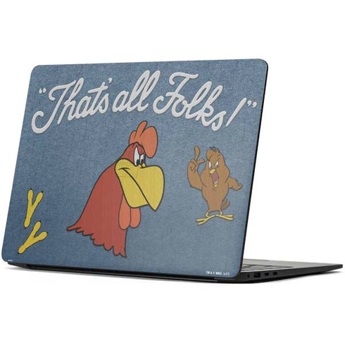 Looney Tunes Foghorn Leghorn Thats All Folks Surface Laptop 7 15in Skin