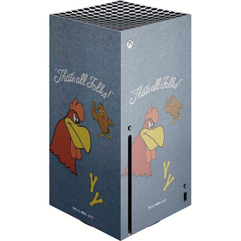Looney Tunes Foghorn Leghorn Thats All Folks Xbox Series X Skins