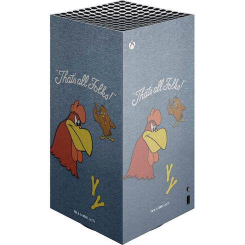 Looney Tunes Foghorn Leghorn Thats All Folks Xbox Series X Skins