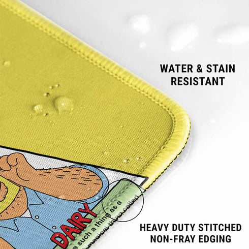 Bobs Burgers Food Pyramid Gaming Mouse Pad