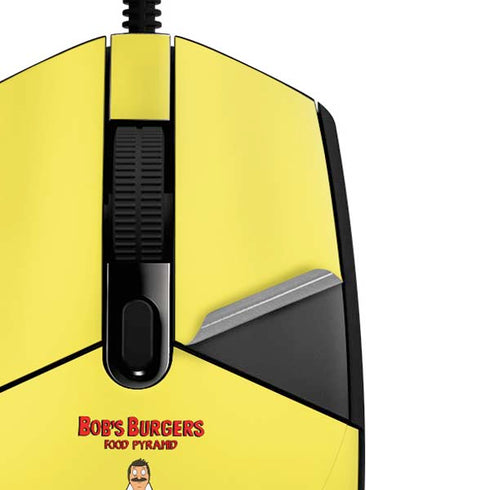 Bobs Burgers Food Pyramid G203 Prodigy RGB Wired Gaming Mouse Skin