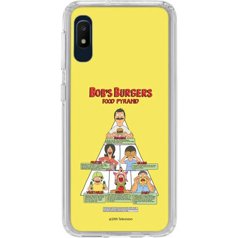 Bobs Burgers Food Pyramid Galaxy Cases