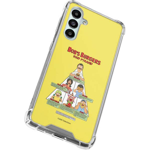 Bobs Burgers Food Pyramid Galaxy A16 5G Clear Case
