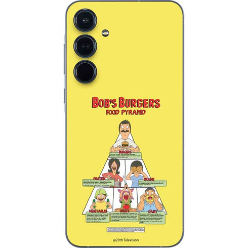 Bobs Burgers Food Pyramid Galaxy A55 5G Skin