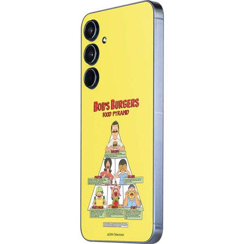 Bobs Burgers Food Pyramid Galaxy A55 5G Skin