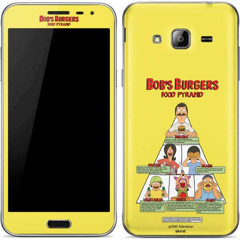 Bobs Burgers Food Pyramid Galaxy J3 Skin
