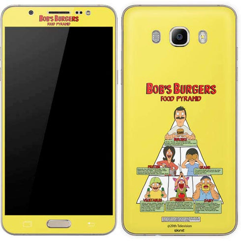 Bobs Burgers Food Pyramid Galaxy J7 Skin