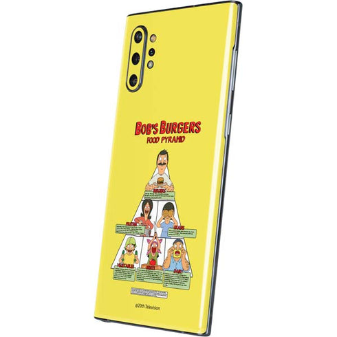 Bobs Burgers Food Pyramid Galaxy Note 10 Plus Skin