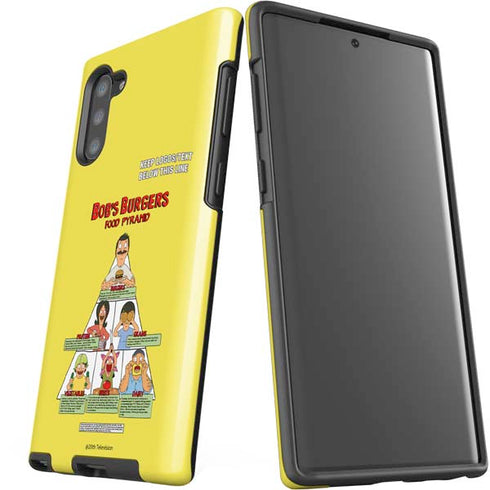 Bobs Burgers Food Pyramid Galaxy Note 10 Pro Case