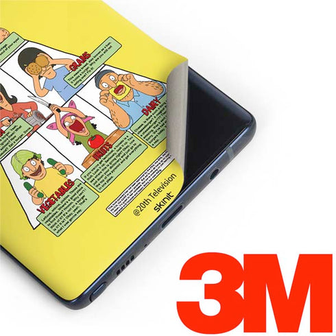 Bobs Burgers Food Pyramid Galaxy Note 9 Skin
