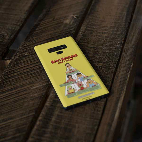 Bobs Burgers Food Pyramid Galaxy Note 9 Skin
