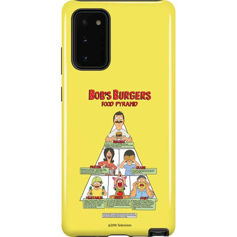 Bobs Burgers Food Pyramid Galaxy Note20 5G Pro Case