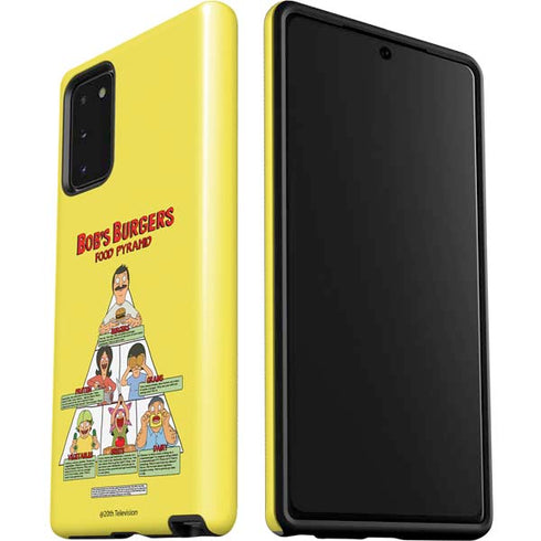 Bobs Burgers Food Pyramid Galaxy Note20 5G Pro Case