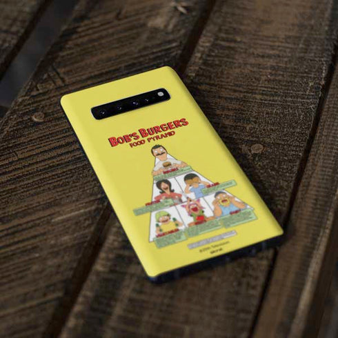 Bobs Burgers Food Pyramid Galaxy S10 Plus Skin