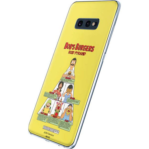 Bobs Burgers Food Pyramid Galaxy S10e Skin